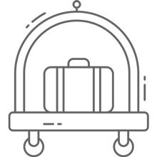 bag carriage icon